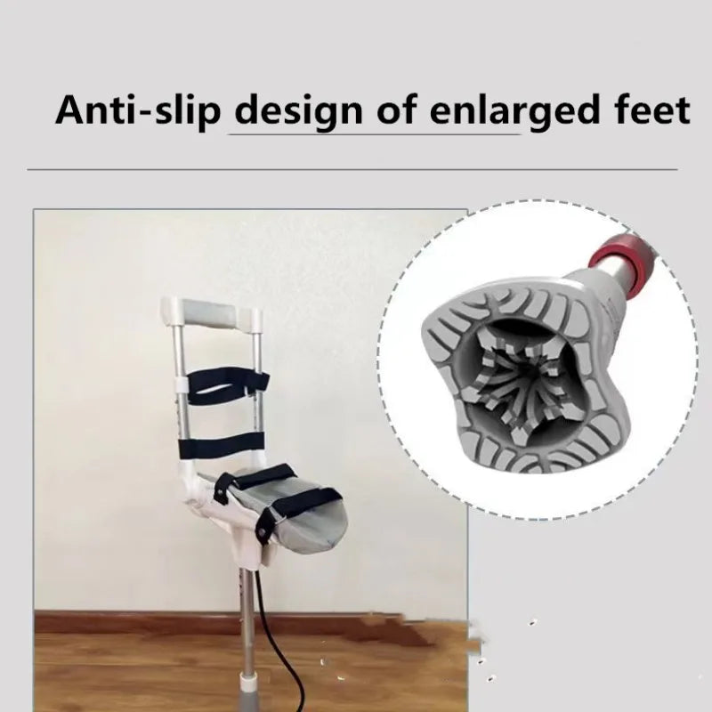 Hands-Free Mobility Crutch: Telescoping Design for Improved Walking Assistance