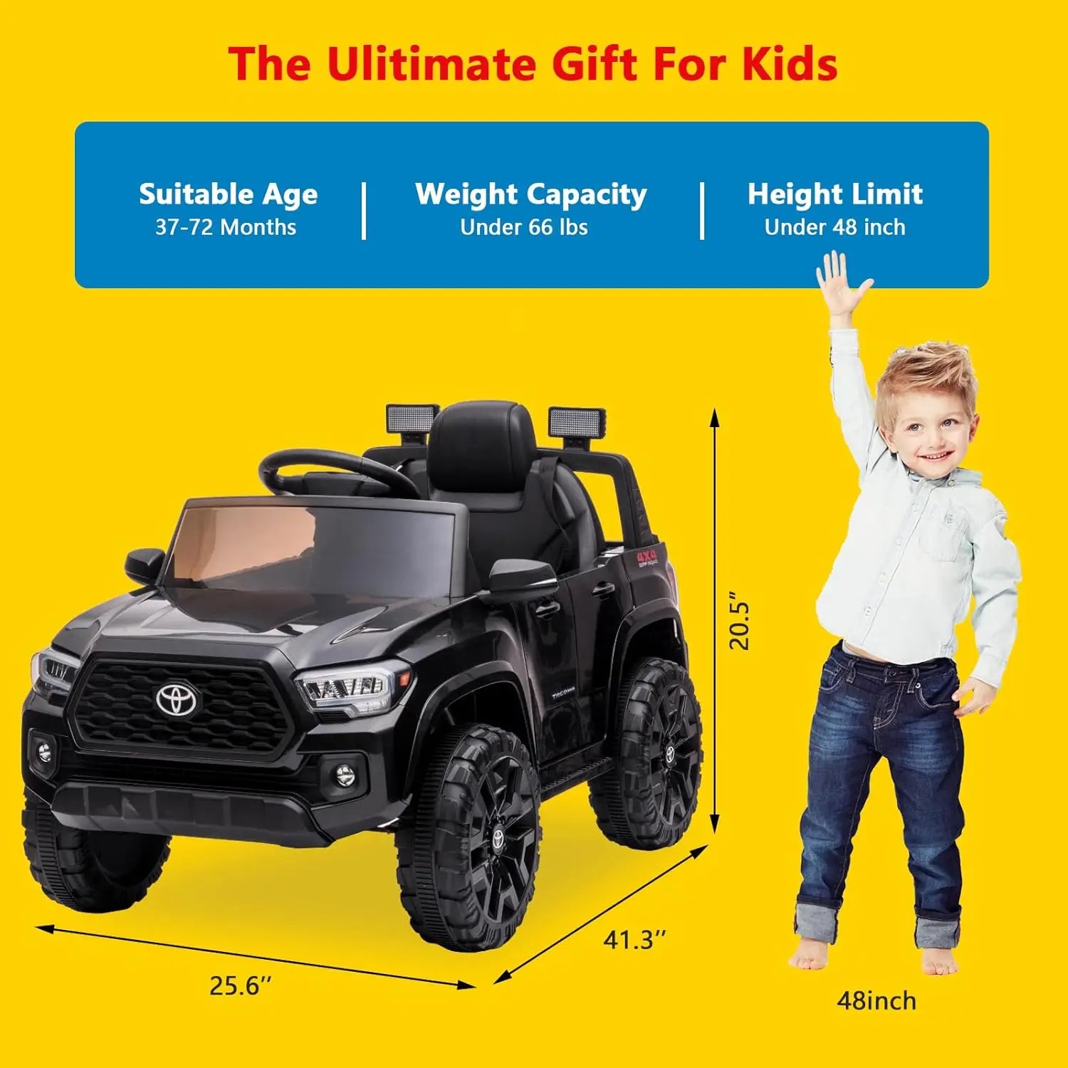 Mini Off-Roader: Remote-Controlled Kids’ Truck Experience