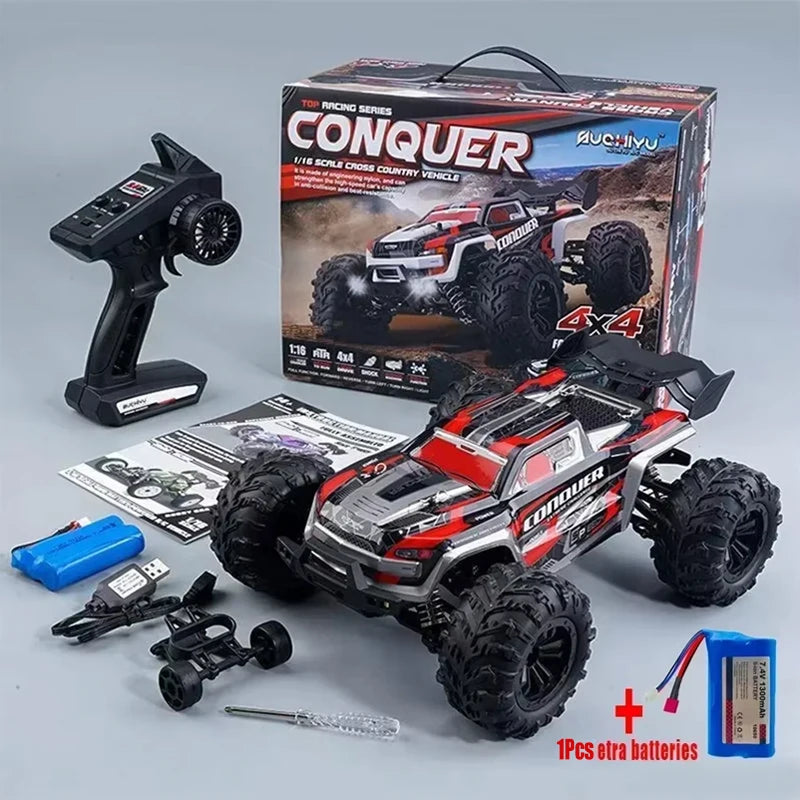 4WD Off-Road RC Monster Truck: WLtoys High-Speed Remote Control Car