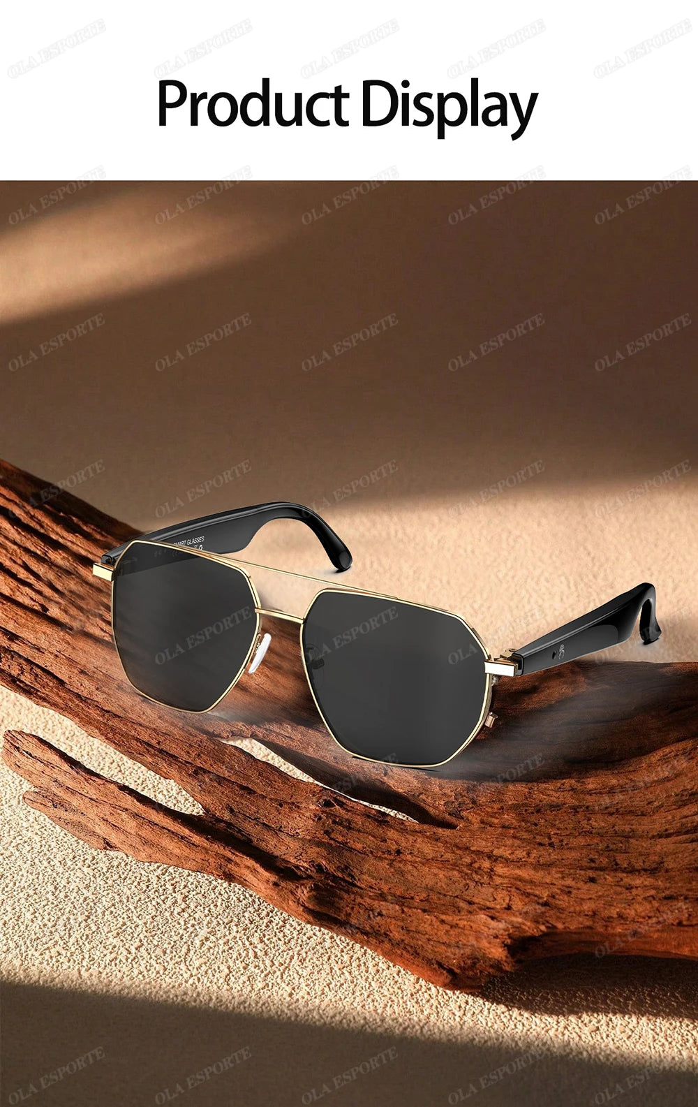 Sport Smart Glasses: AI Translation and Wireless Earphone Integration