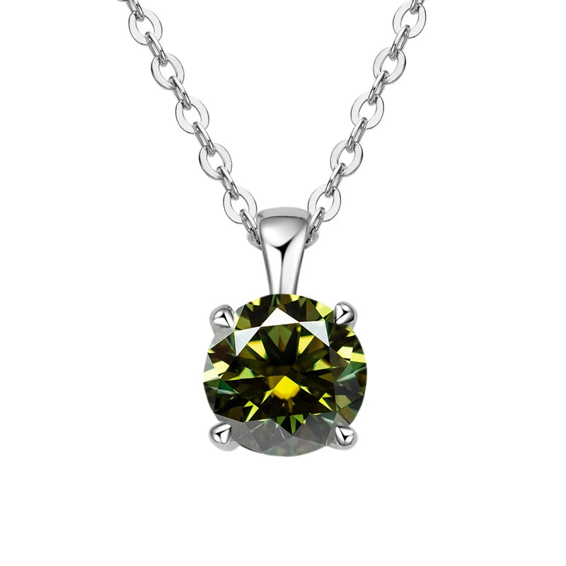 Celestial Charm: Dazzling Moissanite Necklace for Every Occasion
