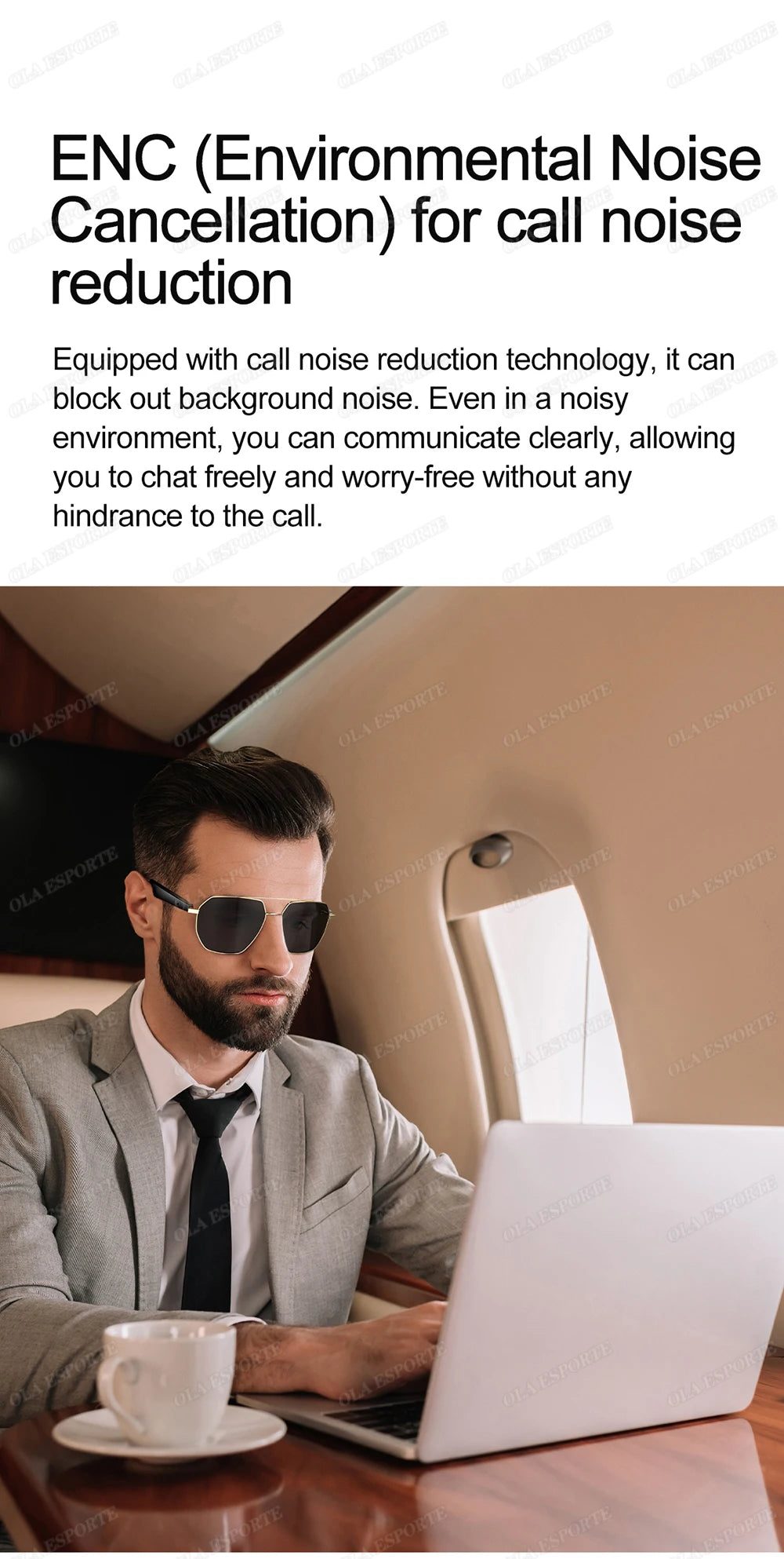 Sport Smart Glasses: AI Translation and Wireless Earphone Integration