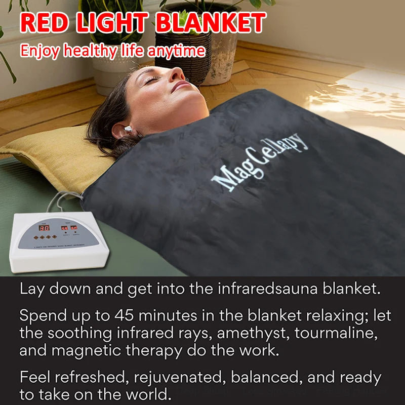 Heat Massage Blanket: Promote Detoxification and Relaxation Anytime, Anywhere