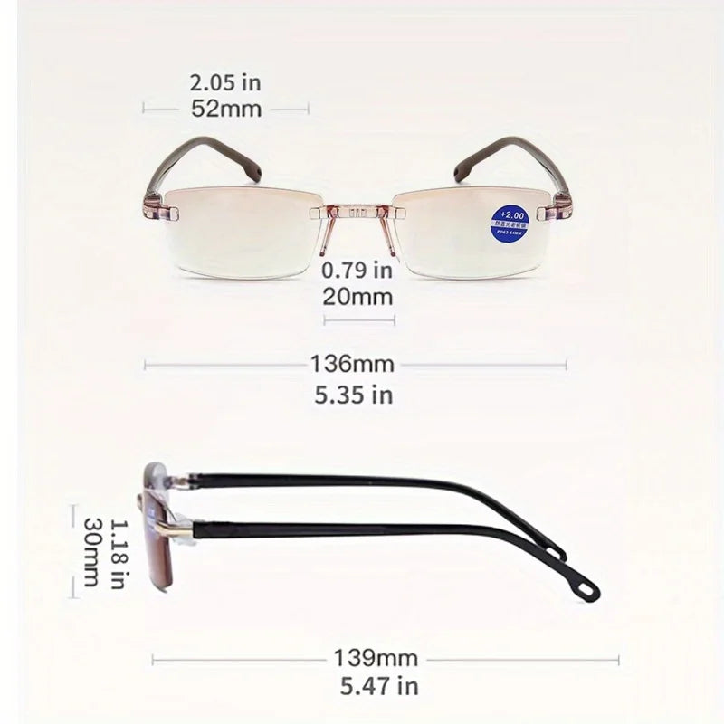 All-Day Clarity: Anti-Blue Light Reading & Distance Eyewear