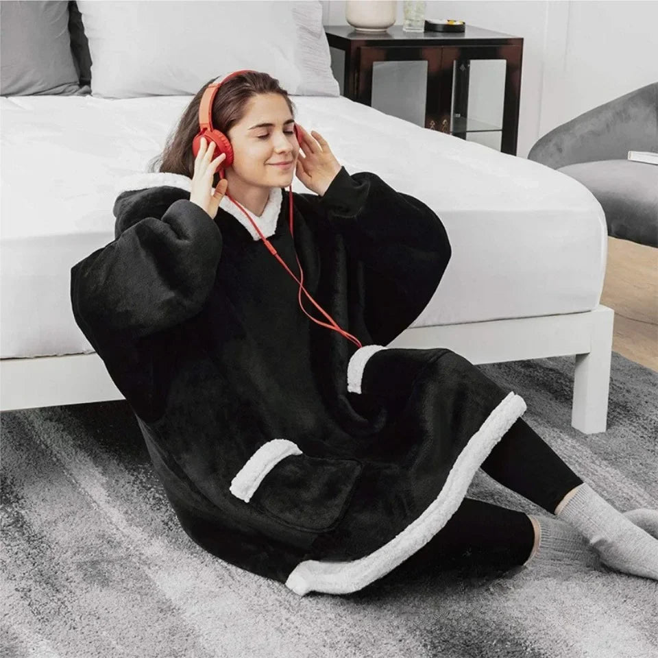 Wearable Fleece Blanket Pajamas: Cozy Up in Style This Winter