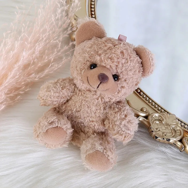 Adorable Teddy Companion: Charming Plush Keychain for All Occasions