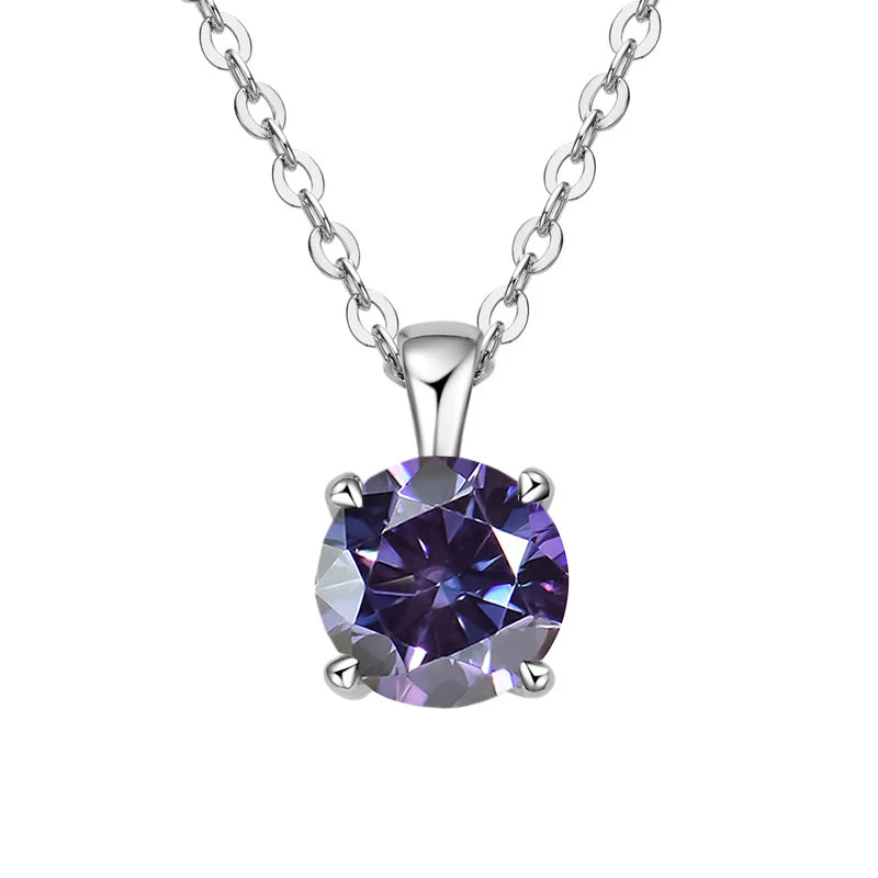 Celestial Charm: Dazzling Moissanite Necklace for Every Occasion