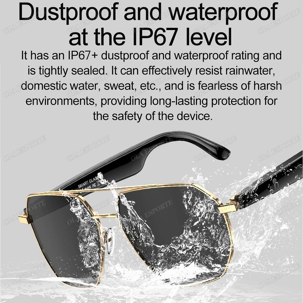 Sport Smart Glasses: AI Translation and Wireless Earphone Integration