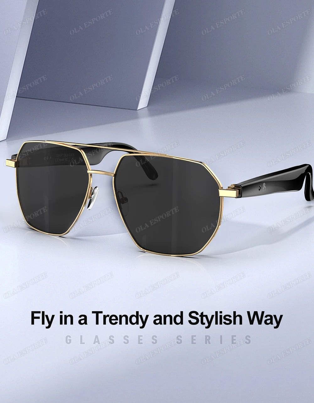 Sport Smart Glasses: AI Translation and Wireless Earphone Integration