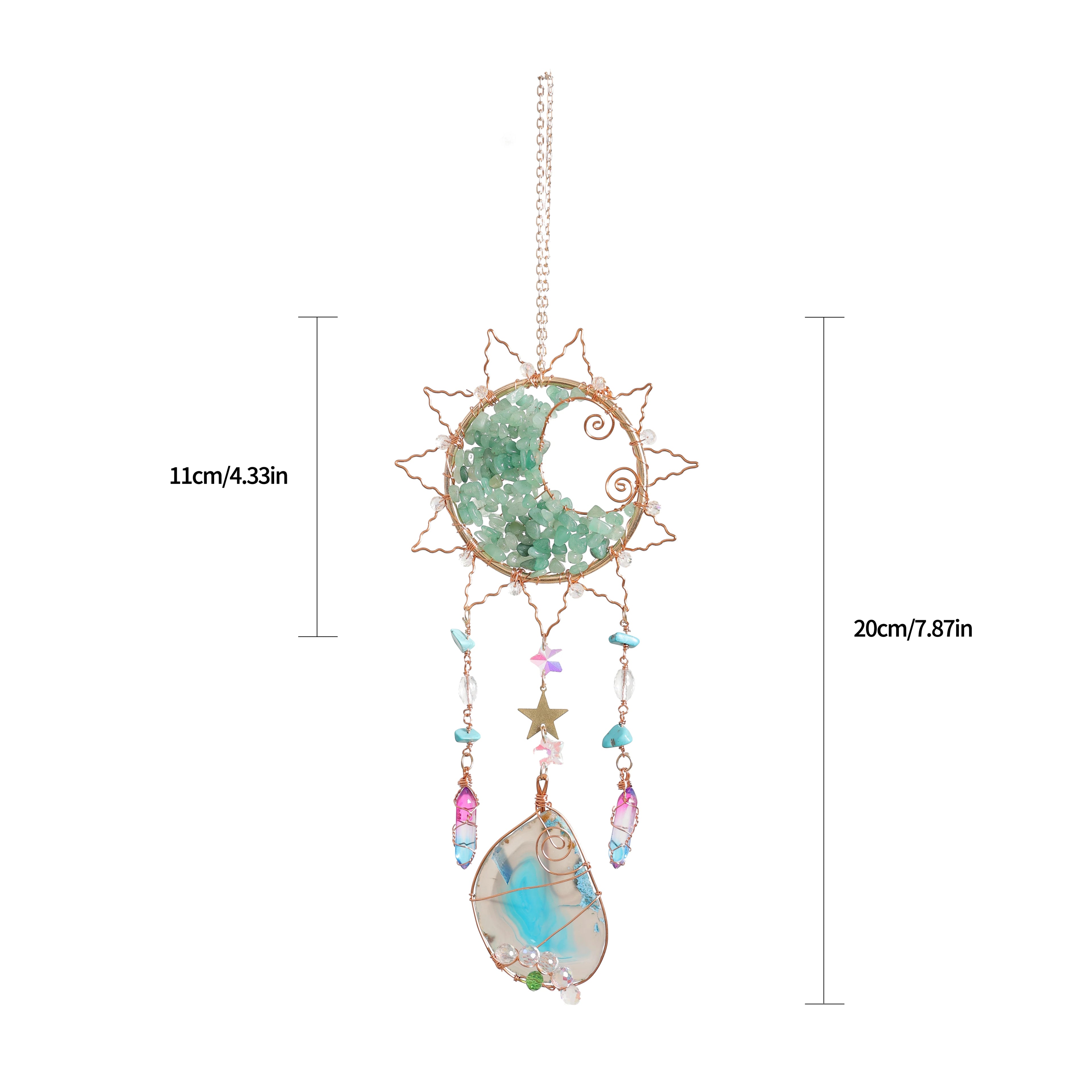 Enchanting Wind Catcher: Vibrant Dream Chime for Tranquil Spaces