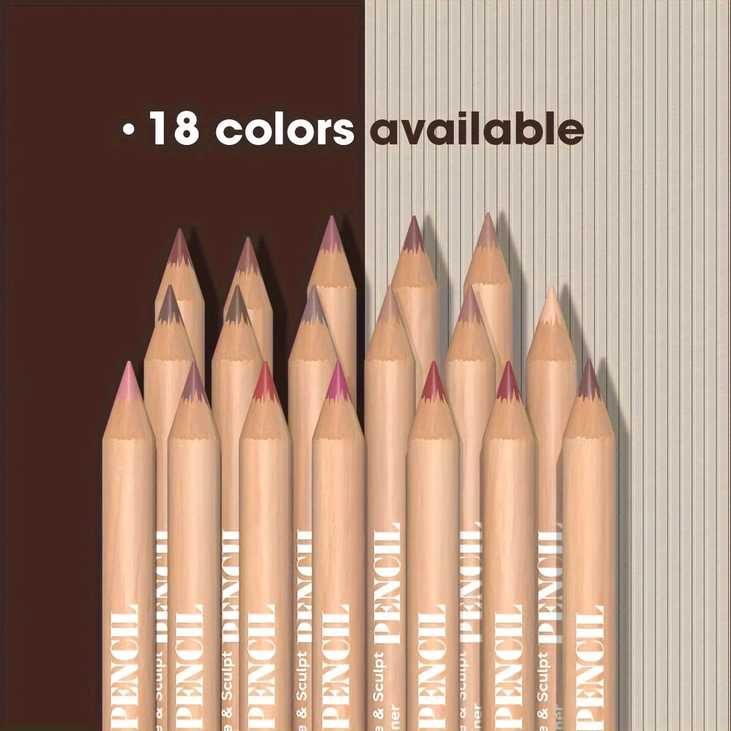 Velvet Matte Lip Definer Set: Long-Lasting Color for Every Mood