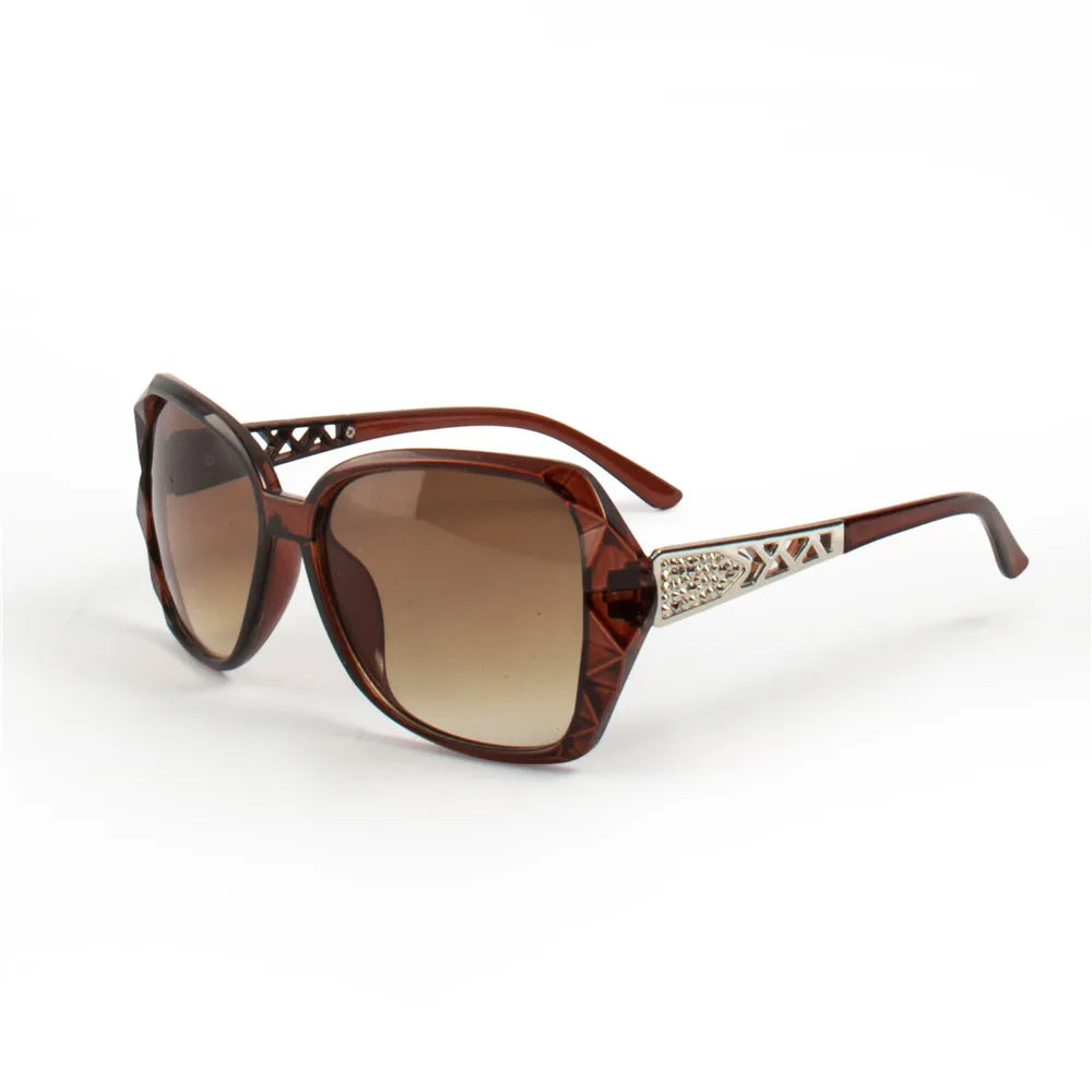 Chic Sun Protection: Fashionable Big Frame Sunglasses for Her