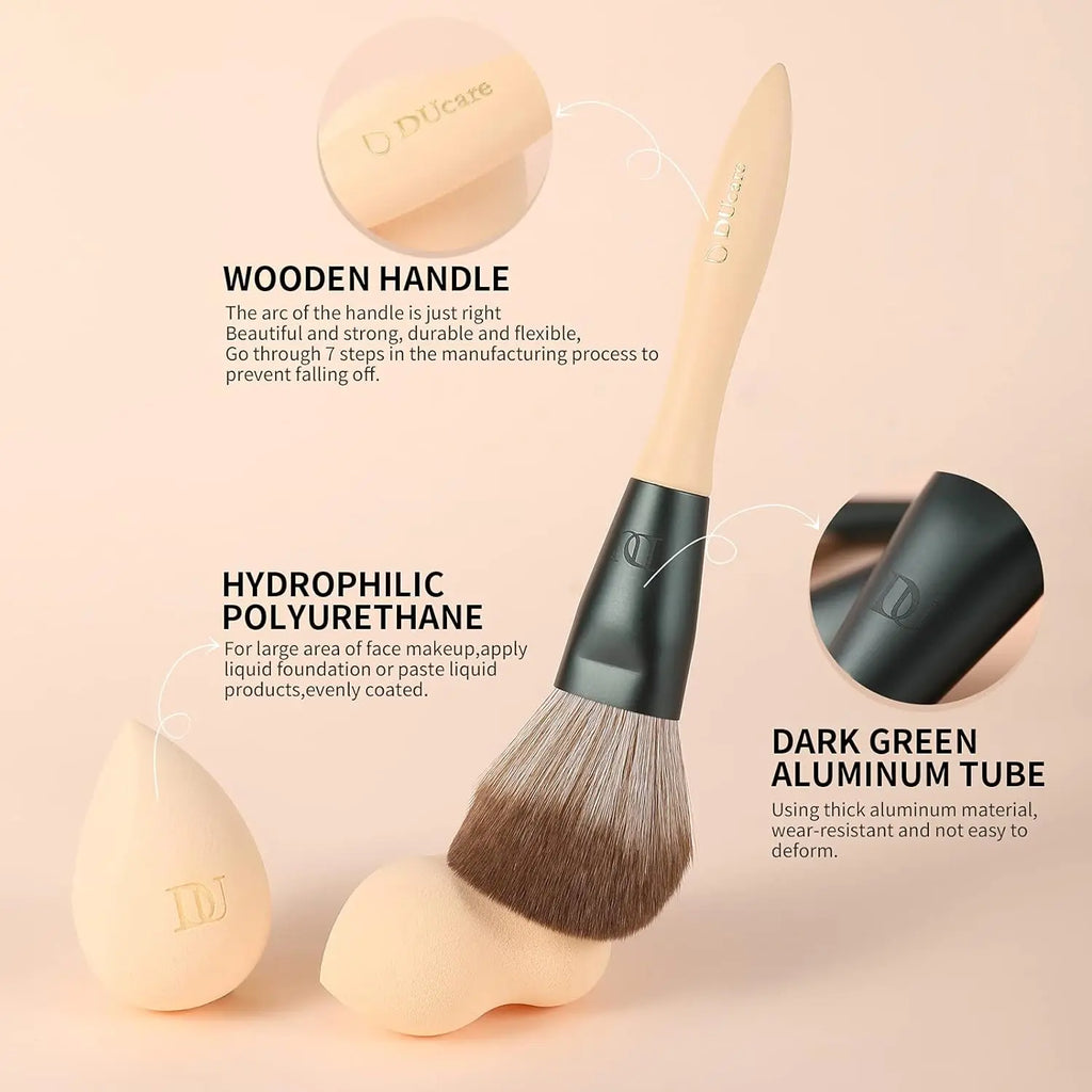 GlamBrush Collection: Professional Makeup Brush Set for Flawless Application