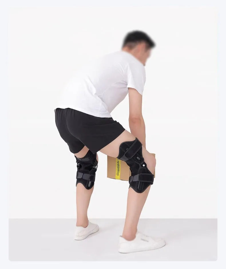 Exoskeleton Walking Aid: Supportive Gear for Elderly Knee Rehabilitation