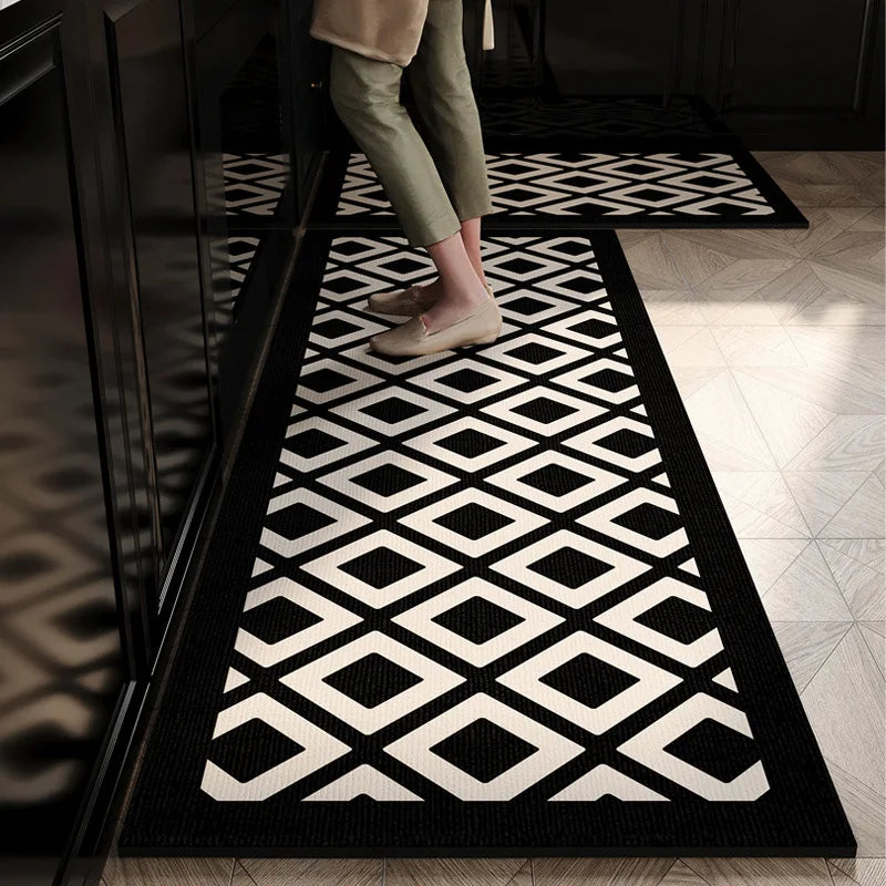 Water-Absorbing Kitchen Rug: Anti-Slip, Waterproof, and Dirt-Resistant