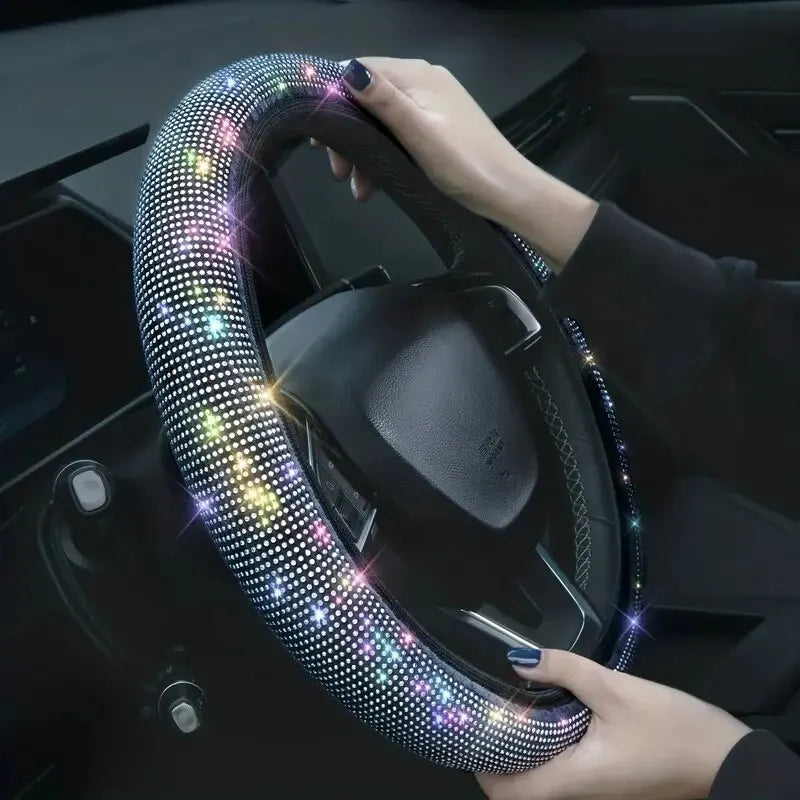 Bling Steering Wheel Cover: Enhance Your Drive with Style and Control