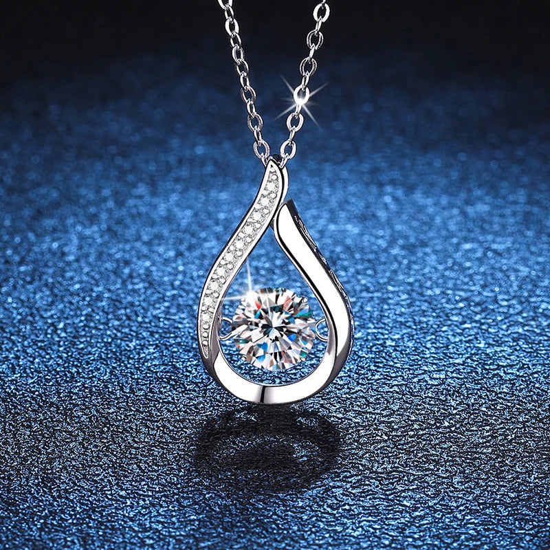 Radiant Elegance: Premium Moissanite Pendant Necklace