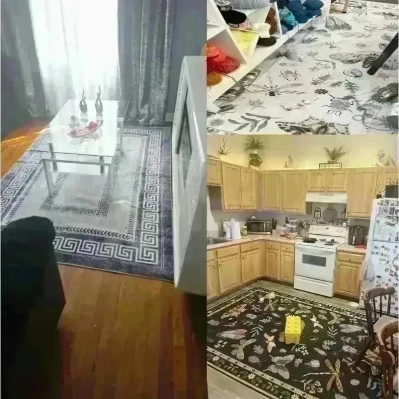 Elegant Large Door Mat: Stylish Area Rug Perfect for Entryways