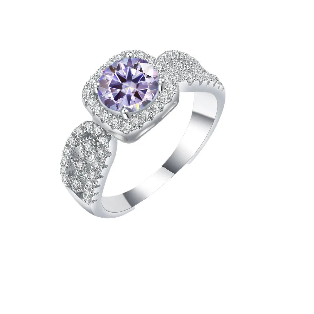 Brilliance Redefined: Luxurious Moissanite Ring for Her