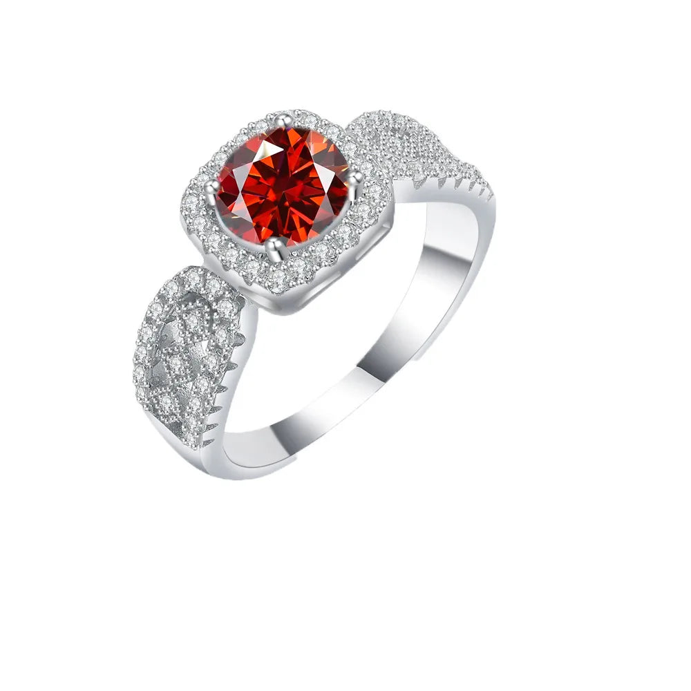 Brilliance Redefined: Luxurious Moissanite Ring for Her