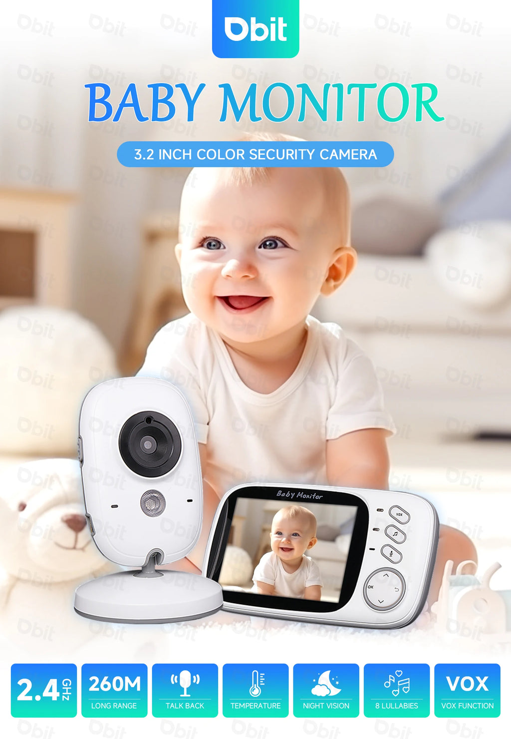 All-Around Surveillance: 360° Motion Detection Camera with Night Vision