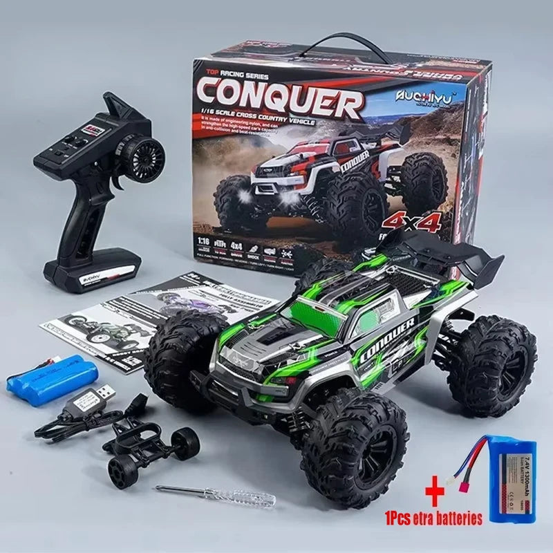 4WD Off-Road RC Monster Truck: WLtoys High-Speed Remote Control Car