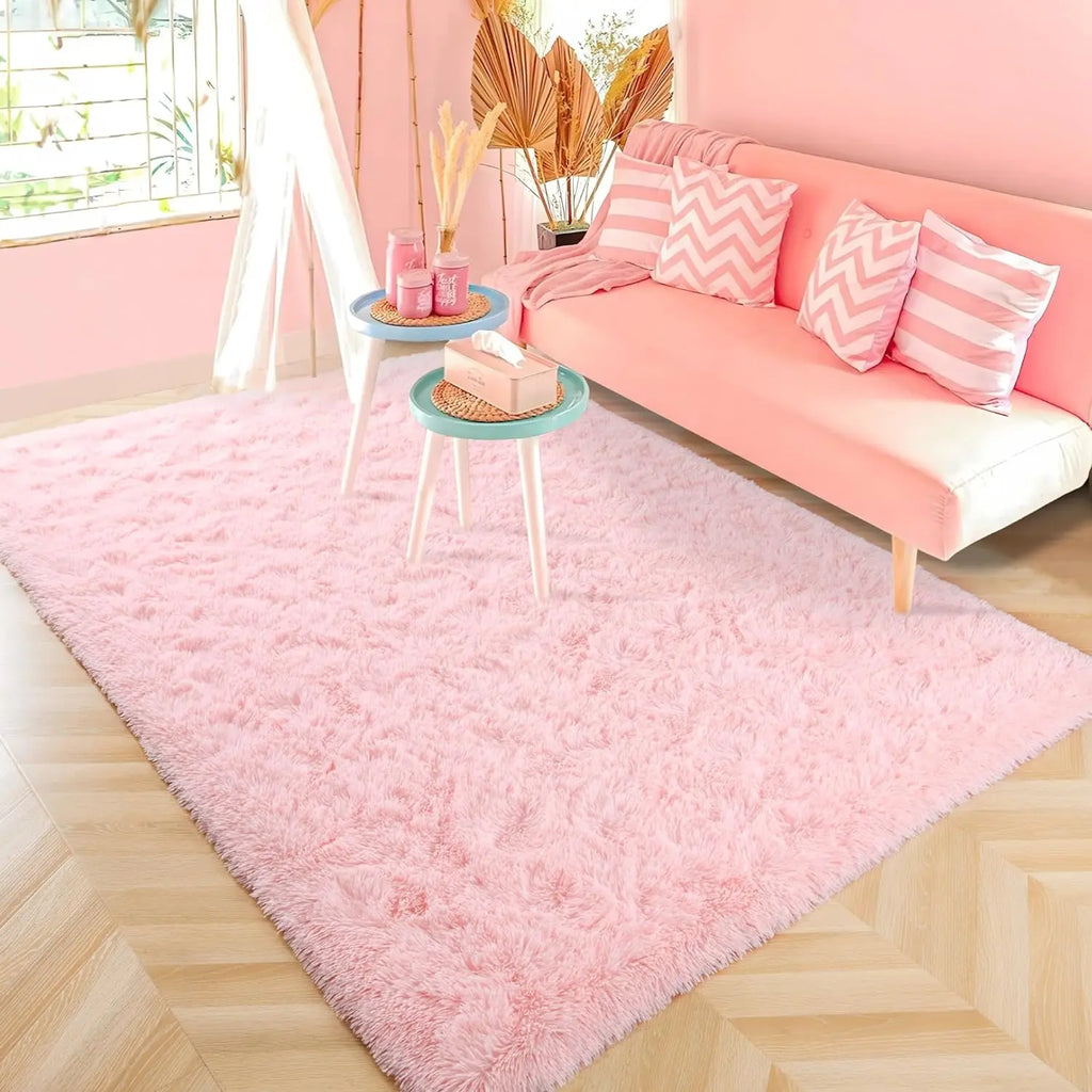 Luxurious Soft Area Rugs: Fluffy Rugs for Elegant Room Decor