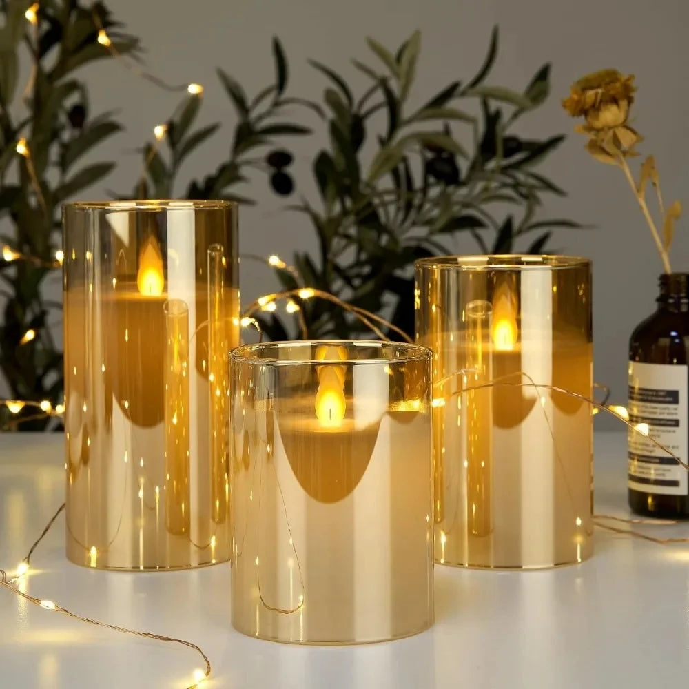 Remote-Controlled LED Candles: Effortless Ambiance for Celebrations