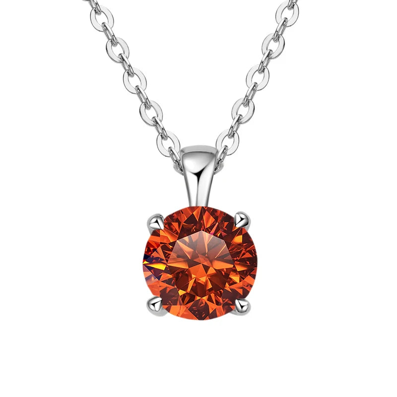 Celestial Charm: Dazzling Moissanite Necklace for Every Occasion