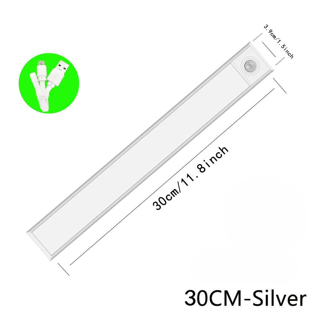 Indoor Motion Sensor LED Light: Convenient Night Lighting for Cabinets and More