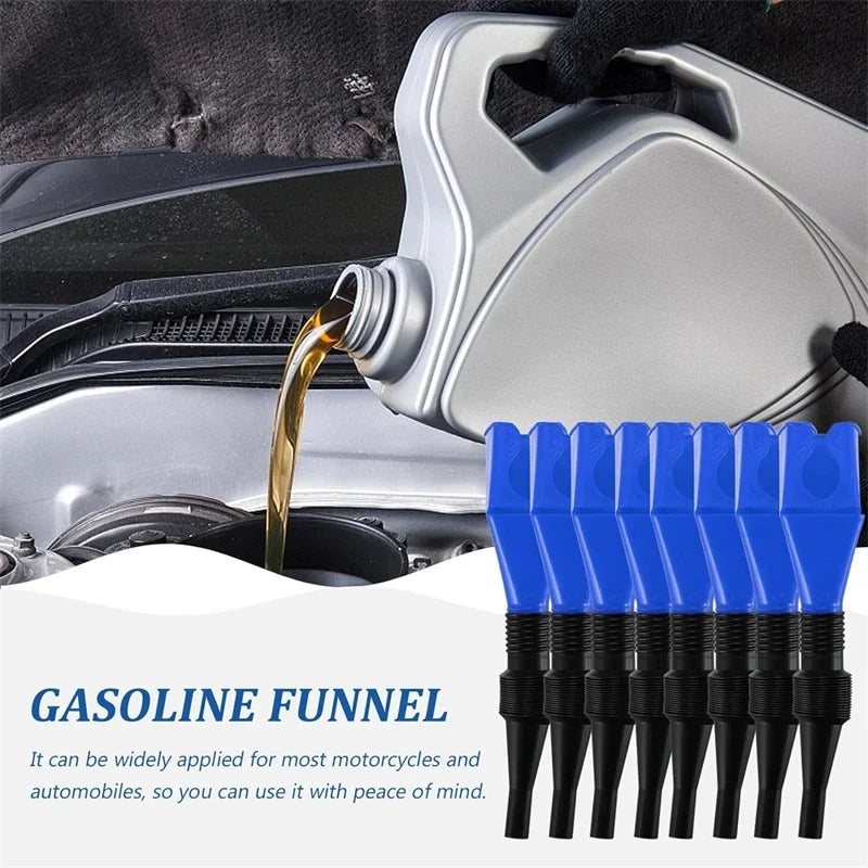 Foldable Refueling Funnel: Convenient Tool for Easy Gas and Oil Transfers