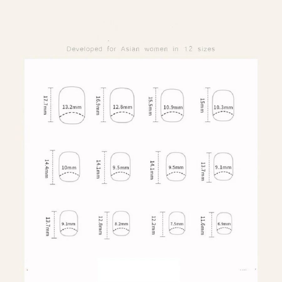 Spellbinding Nail Art: 24PCS Dark Wind Gradient Fake Nails Adorned with Mystical Bows