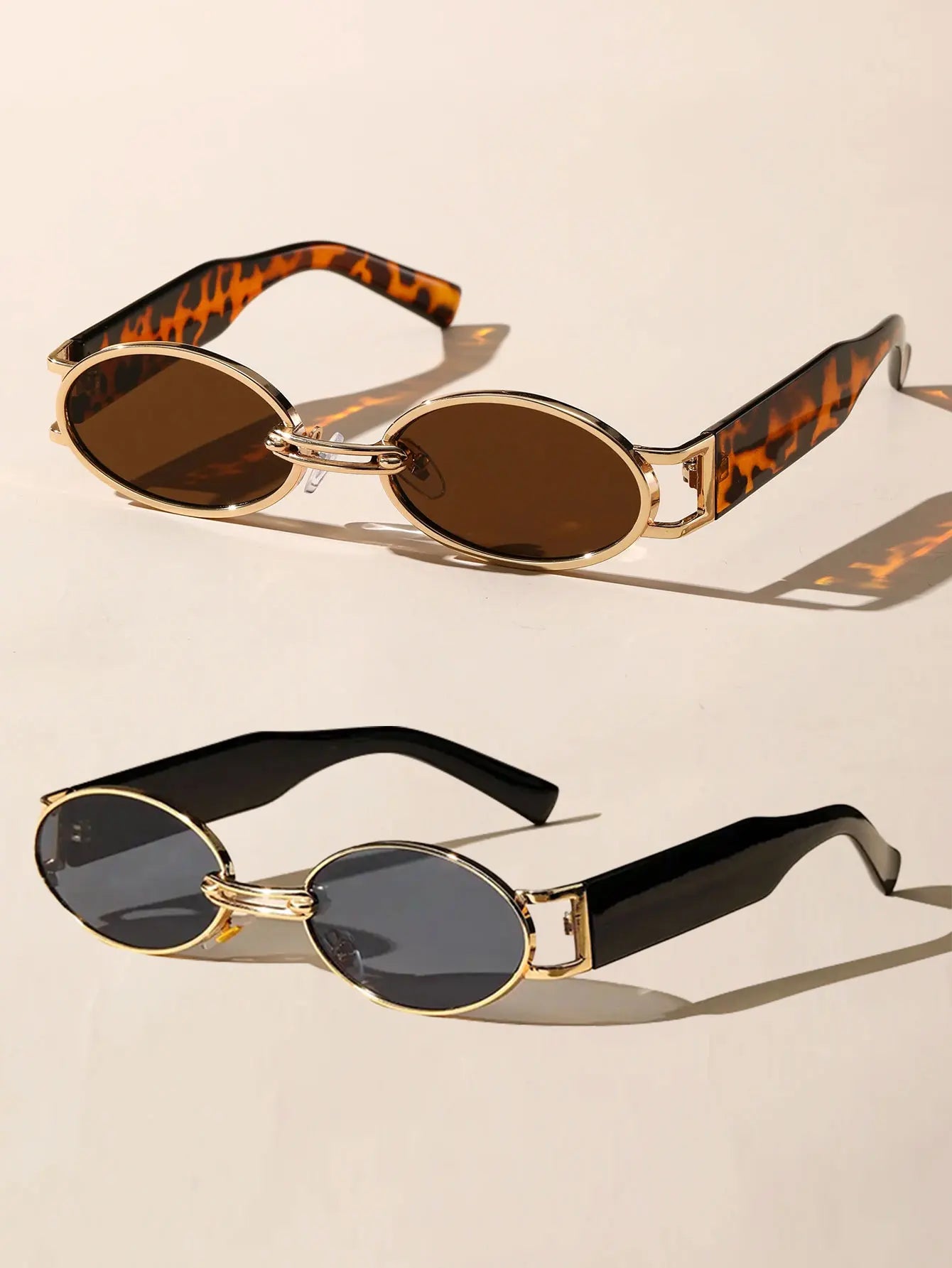 Versatile Elegance: Oval Frame Sunglasses Perfect for Parties and Travel