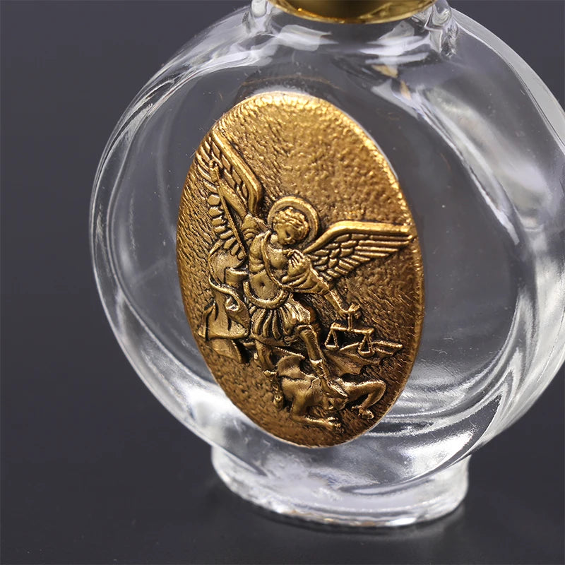 Divine Water Vessel: Holy Water Bottle for Blessings and Faith