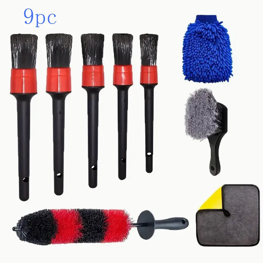 FlexiClean Kit: Comprehensive Brush Set for All Your Vehicle Needs