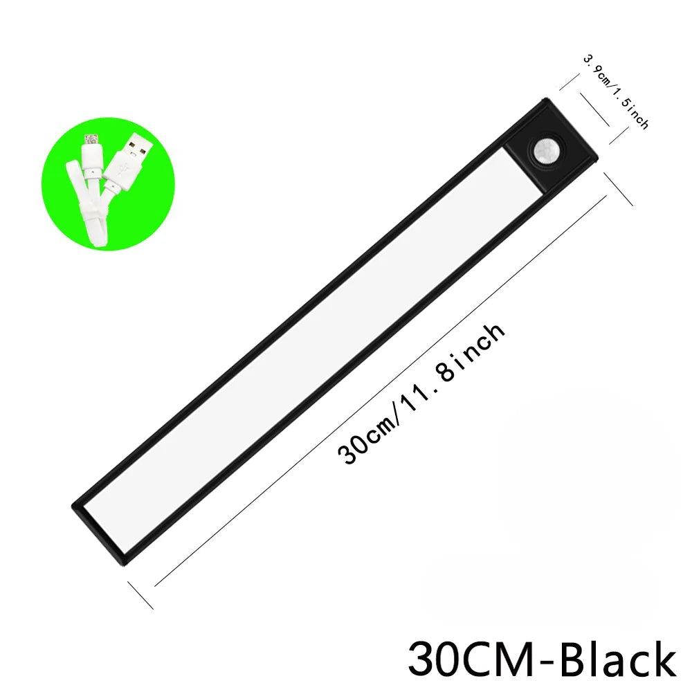 Indoor Motion Sensor LED Light: Convenient Night Lighting for Cabinets and More