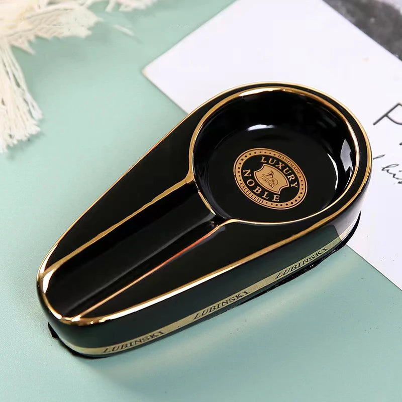 Portable Ceramic Cigar Ashtray: Enjoy Your Smoke Anywhere