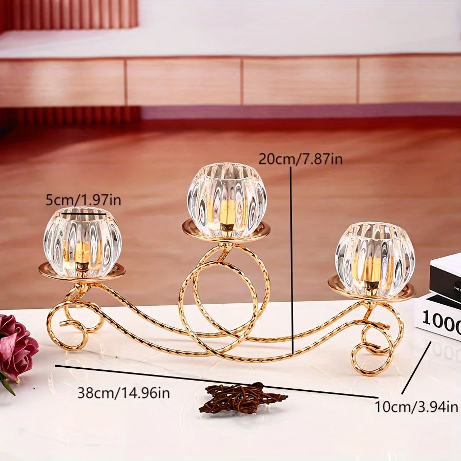 Timeless Candle Display: Stunning Votive Holder for Weddings and Events