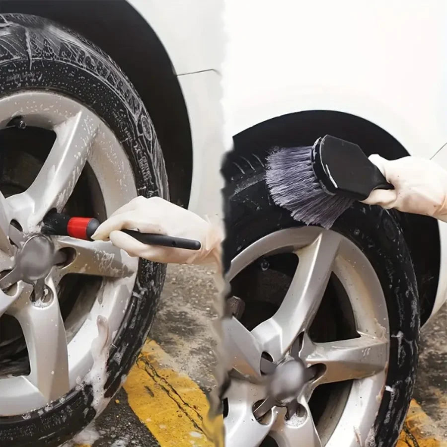 FlexiClean Kit: Comprehensive Brush Set for All Your Vehicle Needs