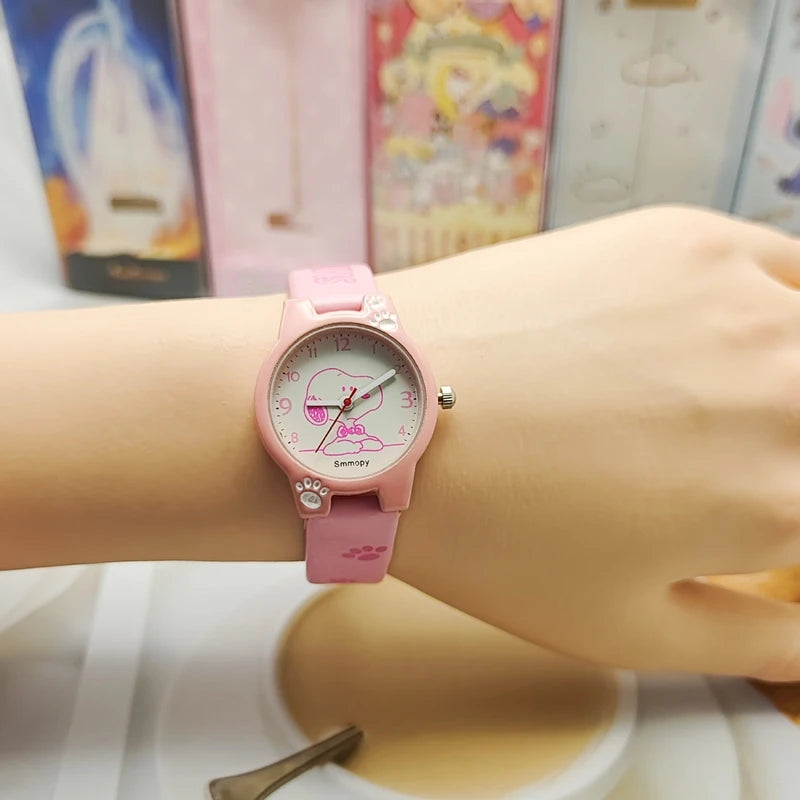 Playful Cartoon Wristwatch: The Perfect Accessory for School Adventures