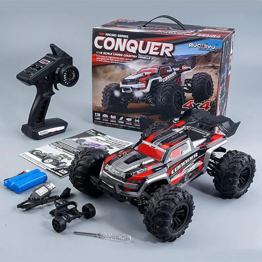4WD Off-Road RC Monster Truck: WLtoys High-Speed Remote Control Car