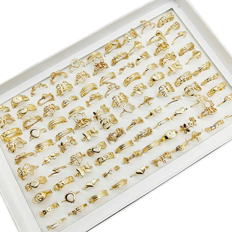 30-Piece Alloy Finger Ring Set: Unique Designs for Every Style