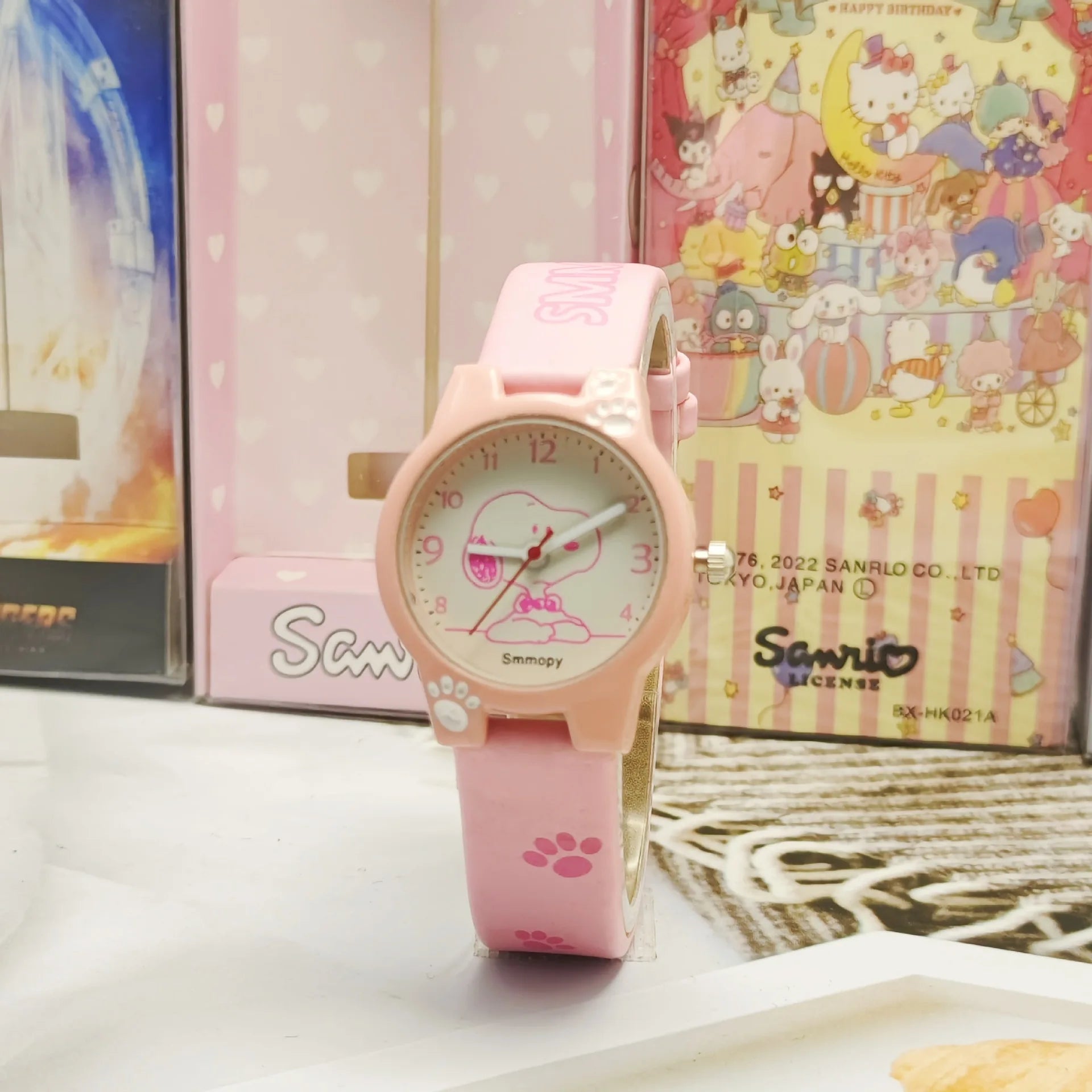 Playful Cartoon Wristwatch: The Perfect Accessory for School Adventures