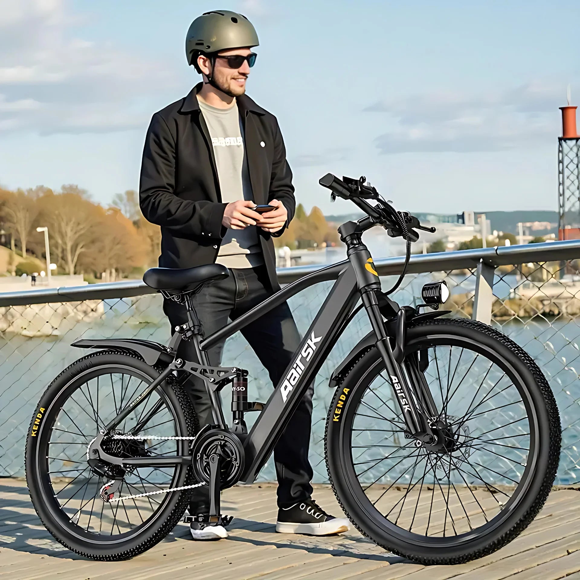 All-Terrain Electric Commuter: Ride Further, Explore More