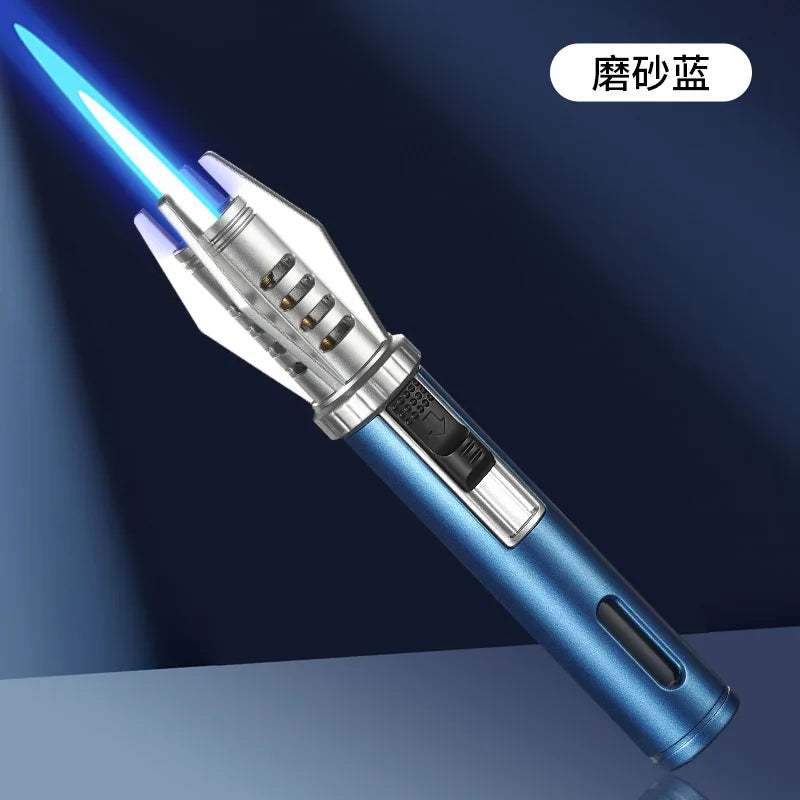Precision Flame: Powerful Windproof Metal Gas Lighter for Every Occasion