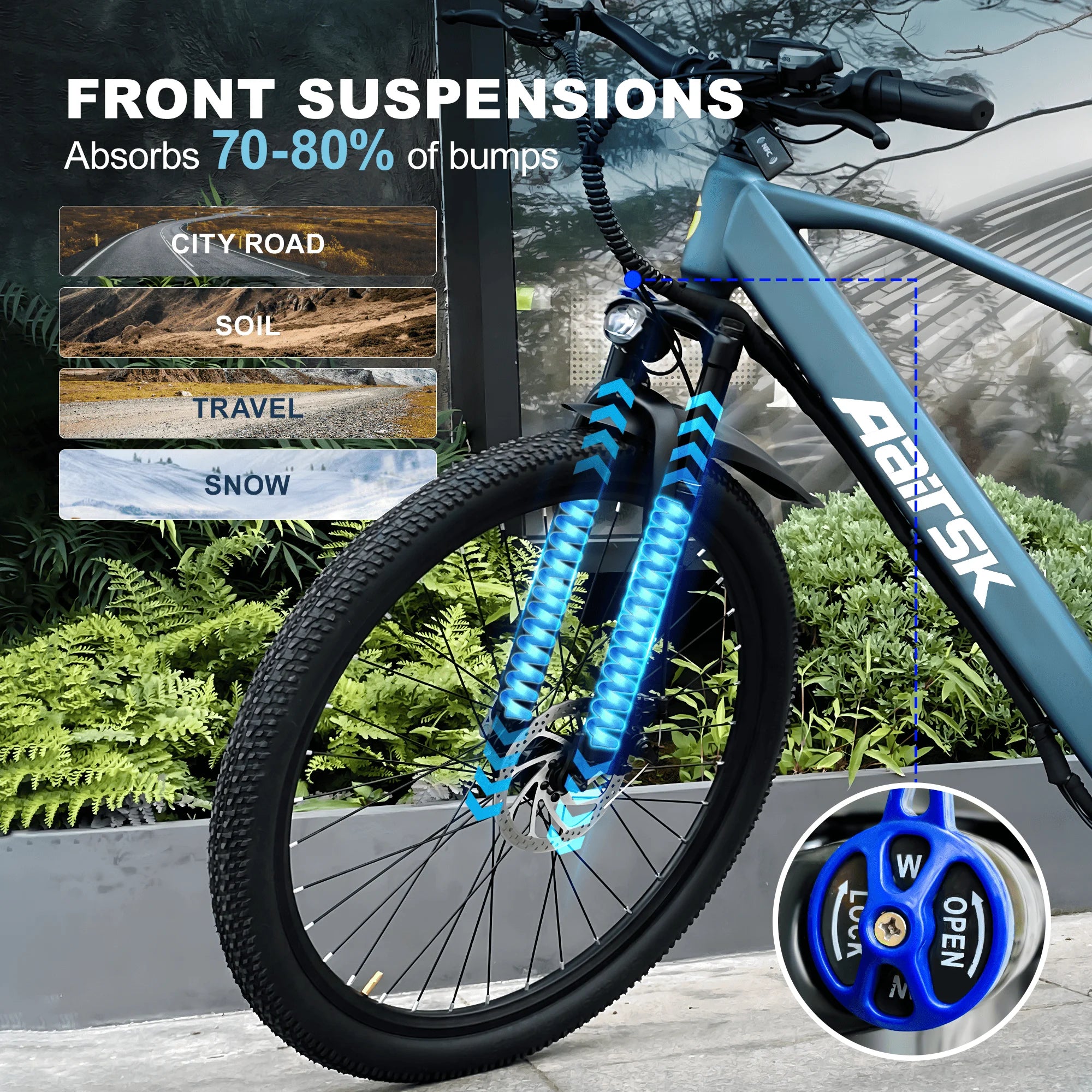 All-Terrain Electric Commuter: Ride Further, Explore More