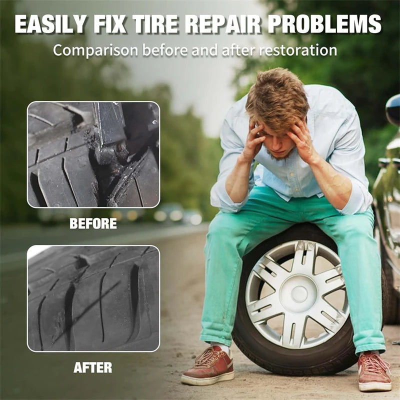 Quick Fix: Effective Tire Repair Glue for Cars, Motorbikes, and Bicycles