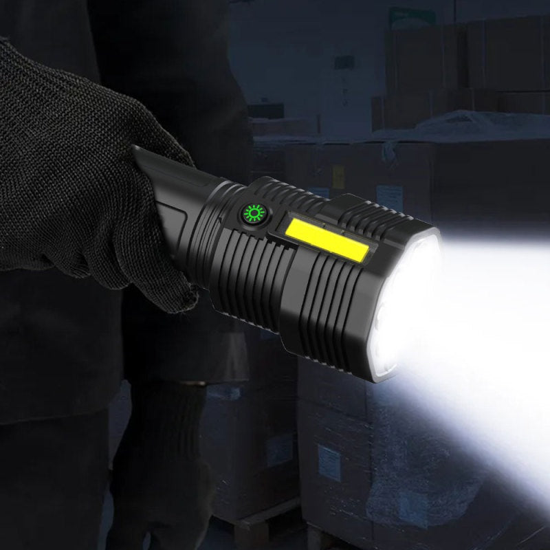 Potente linterna de 12 LED: luz de emergencia versátil para cualquier situación