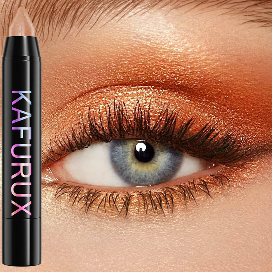 Allure Eye Essentials: Waterproof Glitter Eyeshadow & Eyeliner Pencil Set