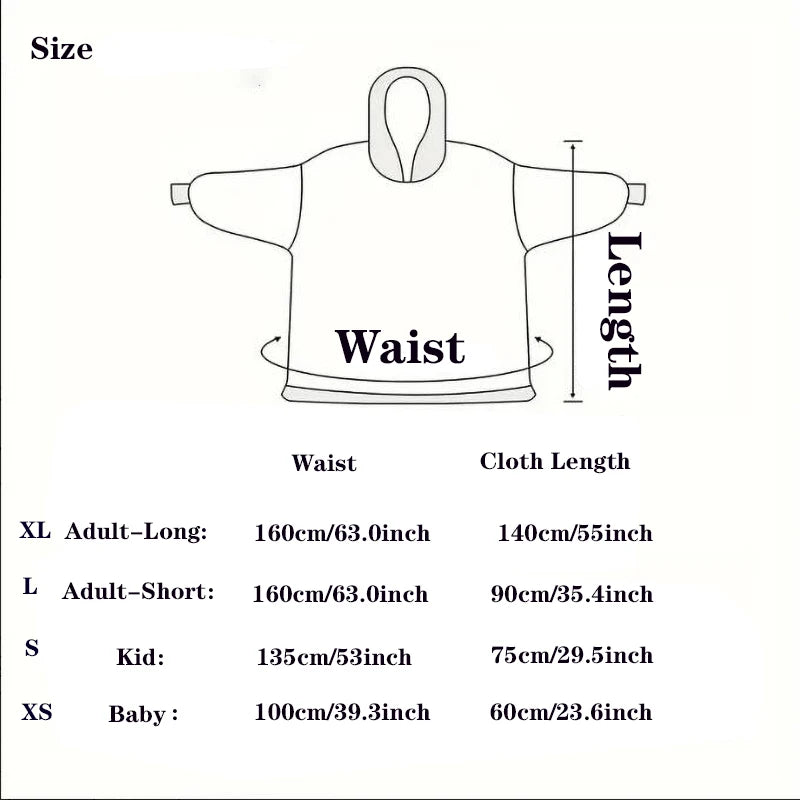 Animal Art Blanket Hoodie: Cozy Up in Creative Comfort